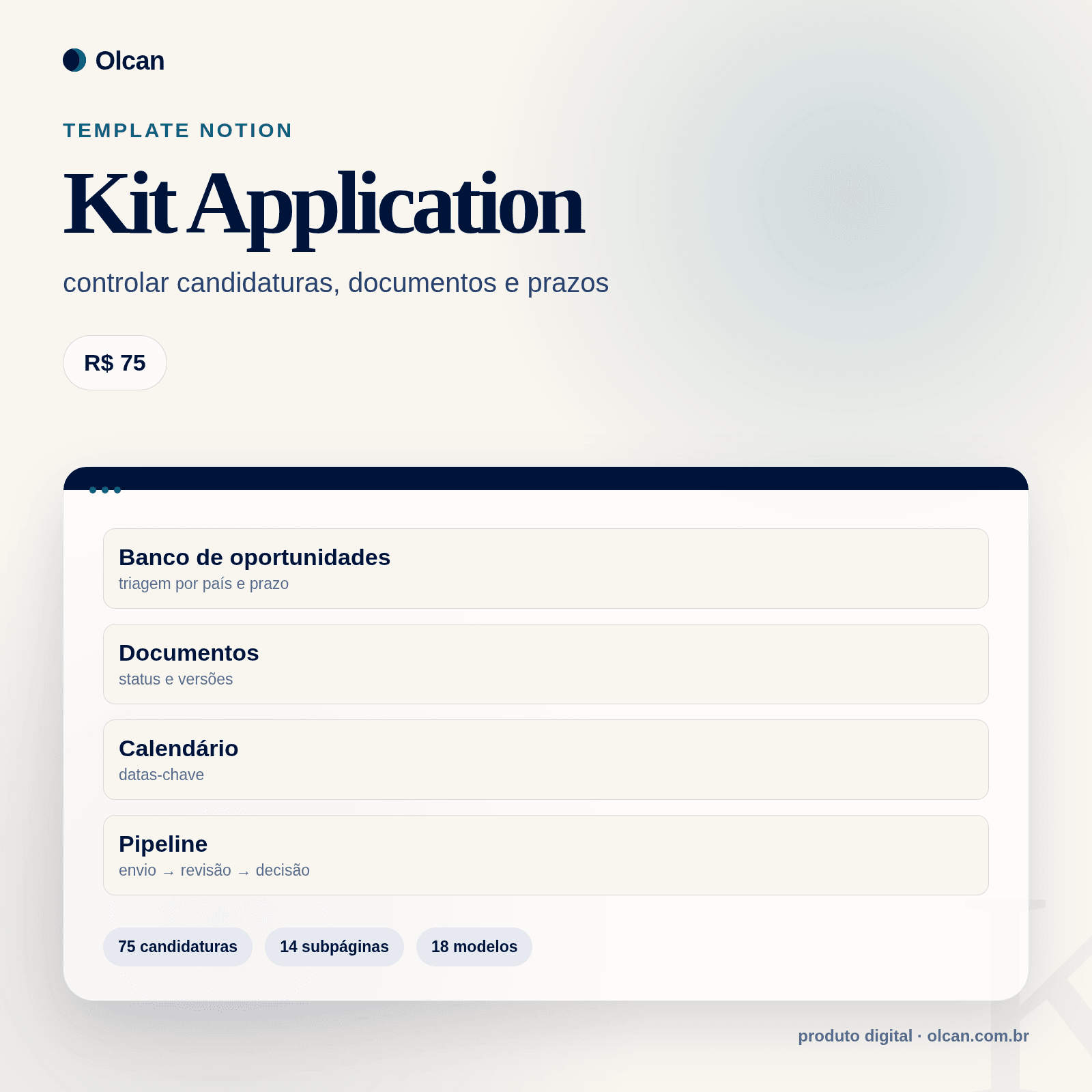 Kit Application — imagem 1 de 1